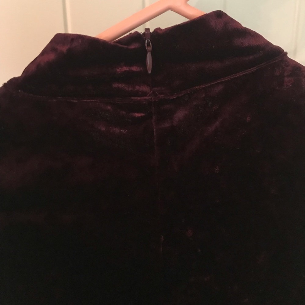 Red Velvet Dress - Picture 4 of 5